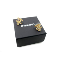 Chanel Orecchini Cristal Timeless Metallo Placcato Oro