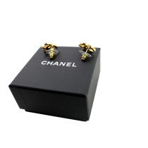 Chanel Orecchini Cristal Timeless Metallo Placcato Oro
