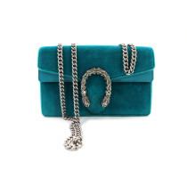 Gucci Dionysus Super Mini Velluto Pavone