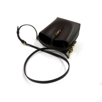 Saint Laurent Le 37 Mini Pelle Marrone