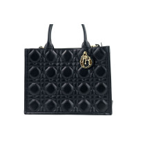 Dior Book Tote Media Pelle Nera