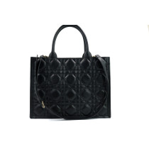 Dior Book Tote Media Pelle Nera