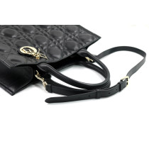 Dior Book Tote Media Pelle Nera