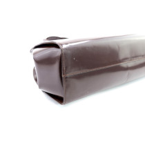 Prada Shopping Vintage Vernis Marrone