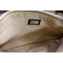 Fendi Mama Selleria Tela e Pelle Marrone