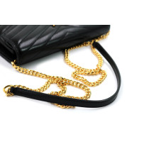 Saint Laurent Cassandre Pelle Nera