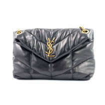 Saint Laurent Puffer Pelle Nera