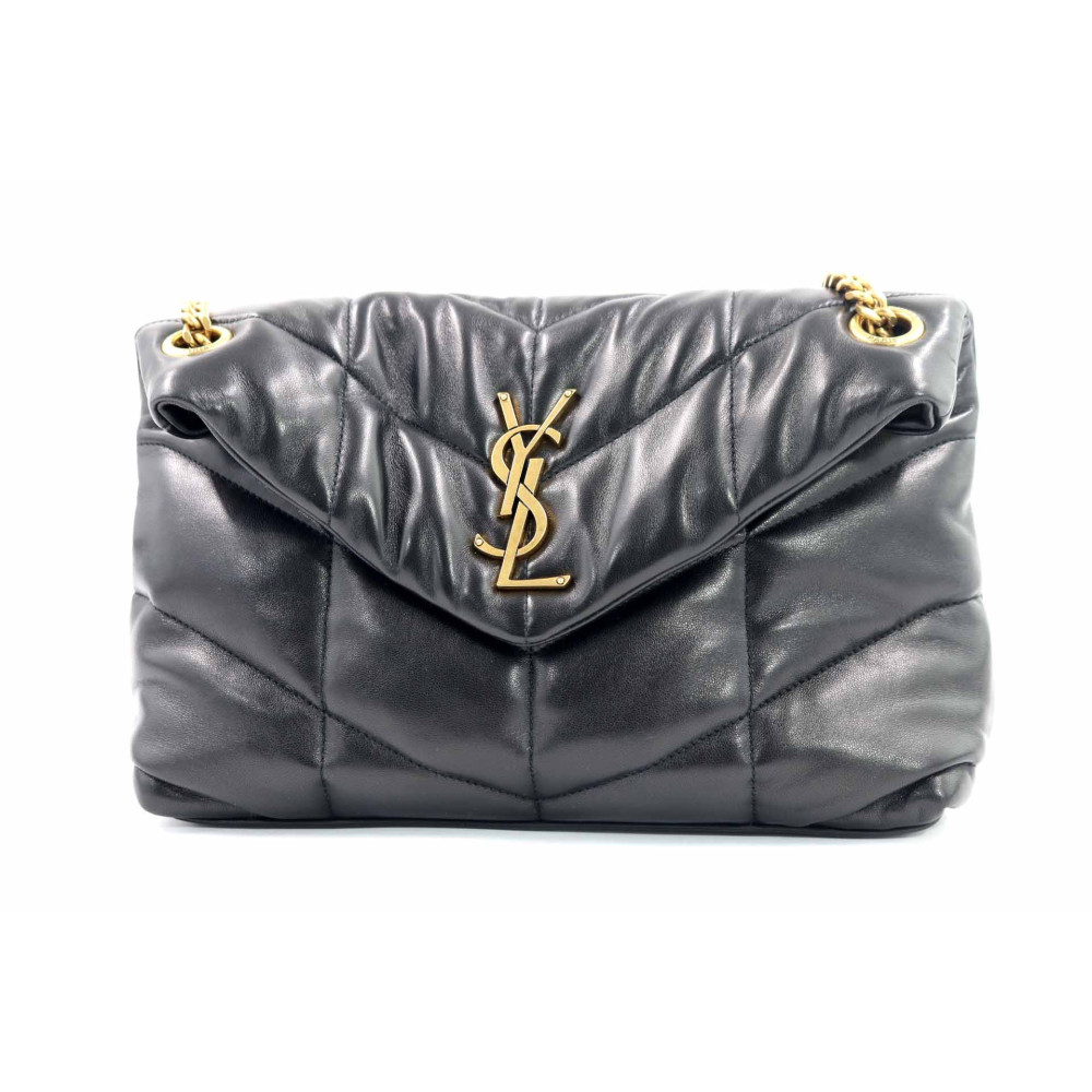 Saint Laurent Puffer Pelle Nera