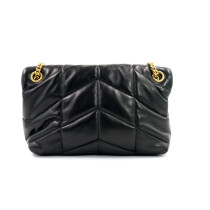 Saint Laurent Puffer Pelle Nera