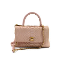Chanel Coco Handle Pitone Rosa