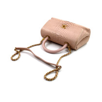 Chanel Coco Handle Pitone Rosa