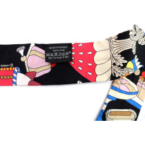 Hermes Twilly con Charme Seta Multicolor