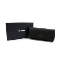 Prada Portafoglio Pelle Nera
