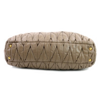 Miu Miu Shopping Pelle Tortora