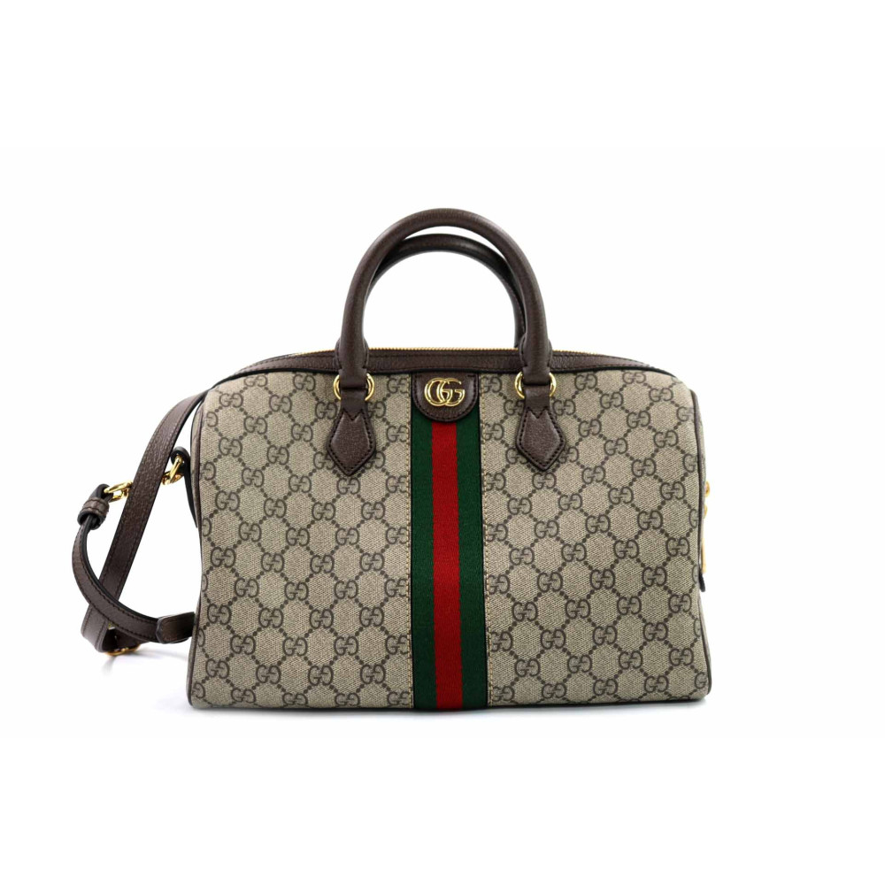Gucci Bauletto Ophidia Misura Grande GG Beige