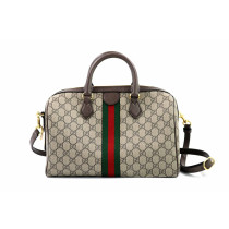 Gucci Bauletto Ophidia Misura Grande GG Beige