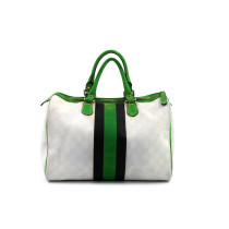 Gucci Bauletto Limited Edition Tela Plastificata Bianca