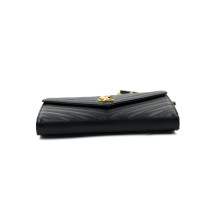 Saint Laurent Cassandre Pelle Nera