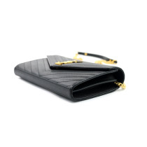 Saint Laurent Cassandre Pelle Nera