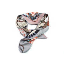 Louis Vuitton Foulard Seta Rosa Multicolor