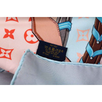 Louis Vuitton Foulard Seta Rosa Multicolor