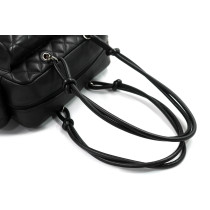 Chanel Combon Reporter Pelle Nera