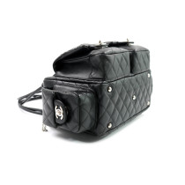 Chanel Combon Reporter Pelle Nera