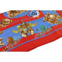 Hermes Foulard Confidents Descoeurs Seta Rossa