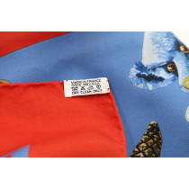 Hermes Foulard Confidents Descoeurs Seta Rossa