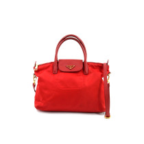 Prada Shopping Tela Rossa