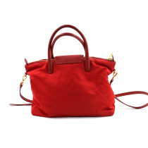Prada Shopping Tela Rossa