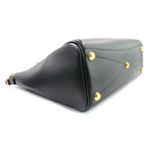 Balenciaga Bel Air Carry All Piccola Pelle d'Agnello Nera