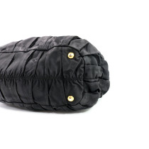 Prada Shopping Tessuto Goffrato Nero