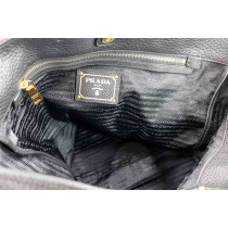 Prada Tote Shopping Pelle Nera