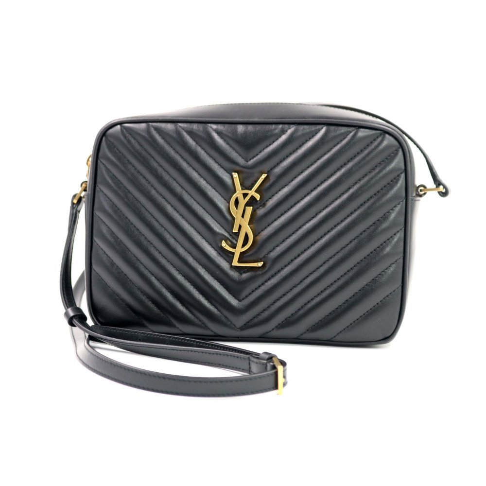 Saint Laurent Camera Bag Pelle Nera