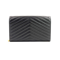 Saint Laurent Cassandre Pelle Nera