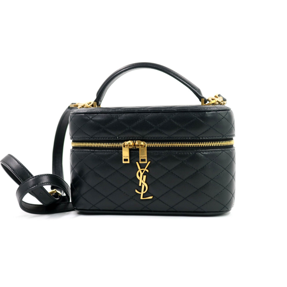 Saint Laurent Vanity Pelle Nera
