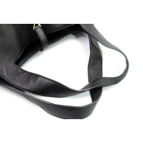 Saint Laurent Le 5 à 7 Bea Pelle Nera