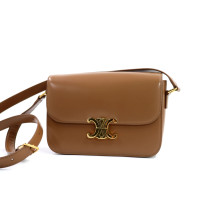 Celine Triomphe Classique Pelle Marrone