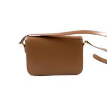 Celine Triomphe Classique Pelle Marrone