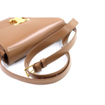 Celine Triomphe Classique Pelle Marrone