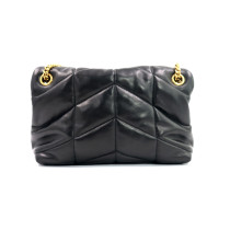 Saint Laurent Lou Lou Puffer Small Pelle Nera