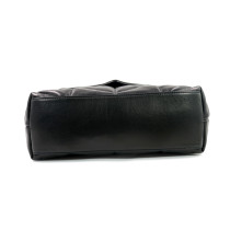 Saint Laurent Lou Lou Puffer Small Pelle Nera