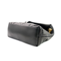 Saint Laurent Lou Lou Puffer Small Pelle Nera