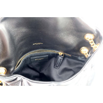 Saint Laurent Lou Lou Puffer Small Pelle Nera