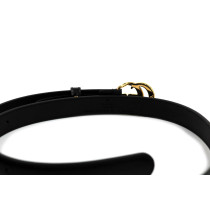 Gucci Cintura Marmont Pelle Nera