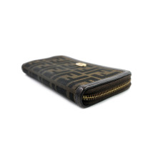 Fendi Portafoglio Zucca Marrone
