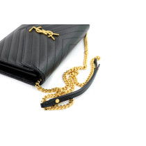 Saint Laurent Cassandre Pelle Nera