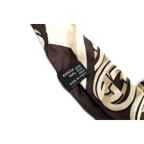 Gucci Twilly Seta Marrone
