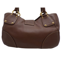 Prada Shopping Pelle Marrone